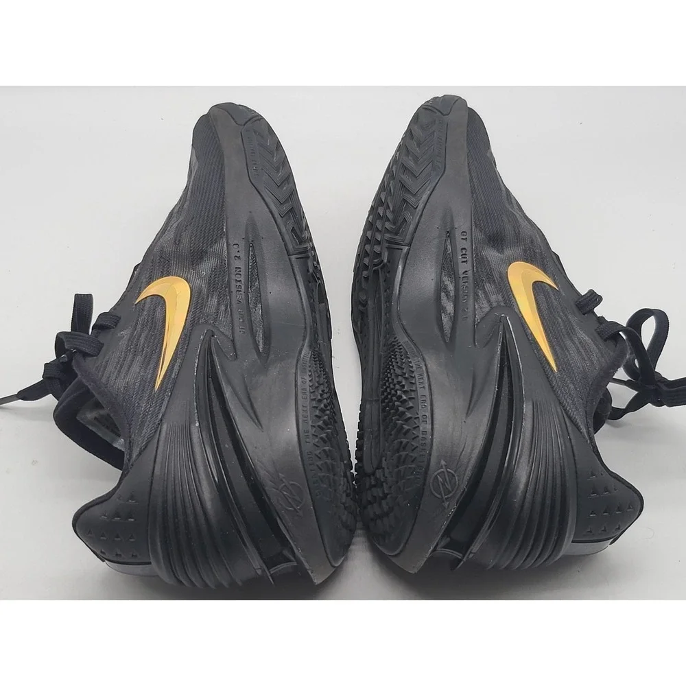 Nike Air Zoom GT Cut 2 PK85 Promo Black Gold Basketball Shoes Mens 7 Rare